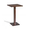 Table hôtellerie merlot haute 70x70