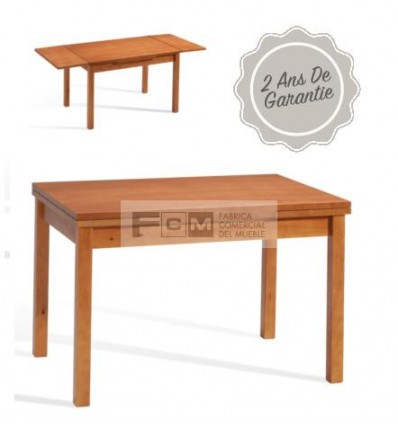 Table hôtellerie Algor Extensible 120x80