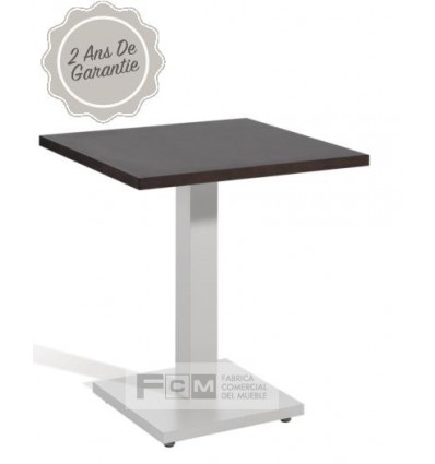 Table hôtellerie merlot baja 70x70