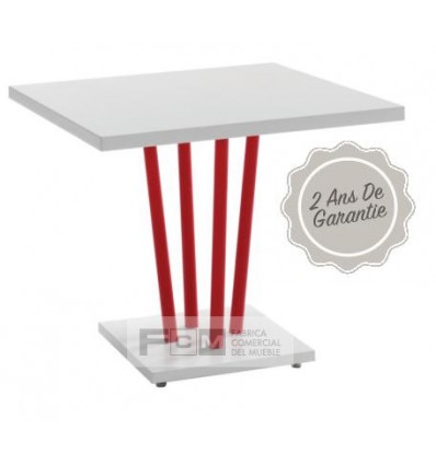 Table hôtellerie Bambou 70x70