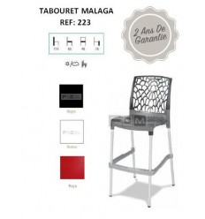 Tabouret hôtellerie Malaga