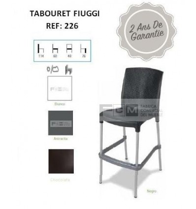 Tabouret hôtellerie Fiuggi