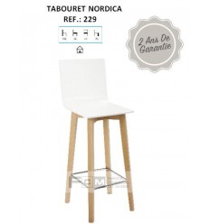 Tabouret hôtellerie Nordica