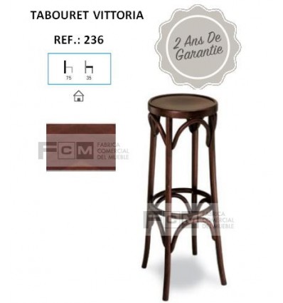 Tabouret hôtellerie Vittoria