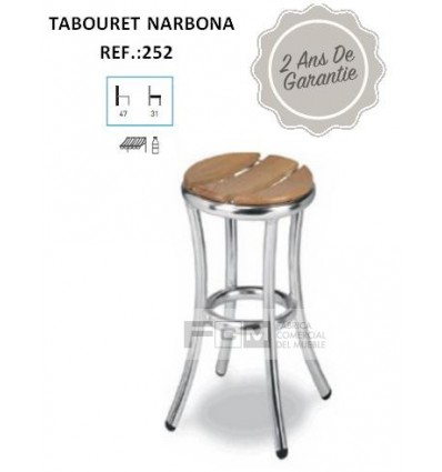 Tabouret hôtellerie Narbona