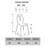 Chaise Arrow