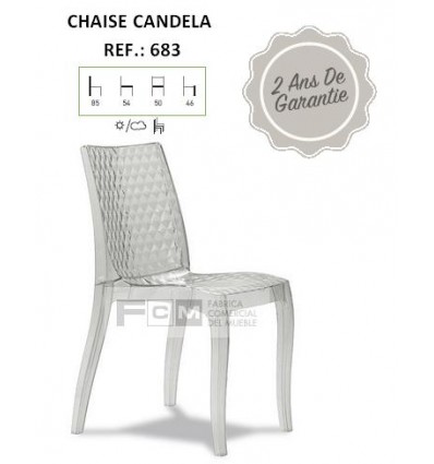 Chaise hôtellerie Candela