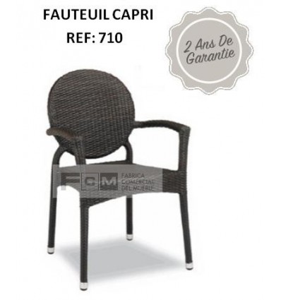 Chaise avec accoudoire CAPRI