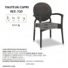 Chaise avec accoudoire CAPRI