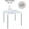 Table OLEIROS 70x70