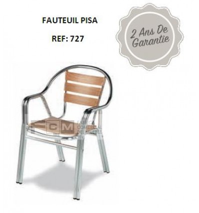 Chaise avec accoudoire PISA